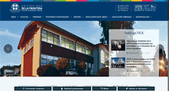 Desktop Screenshot of fica.ufro.cl